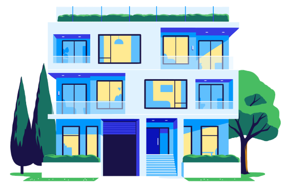 Illustration of a house